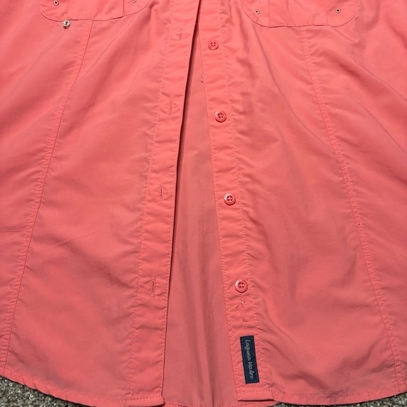 Magellan Outdoors Women’s Coral Button Down Shirt - Picture 3 of 12